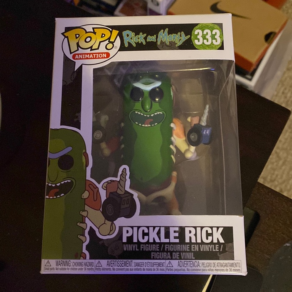 Pickle Rick Funko Pop Figure Rick and Morty